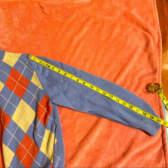 BROOKS BROTHERS Boy Argyle Plaid print on front - Picture 6 of 11